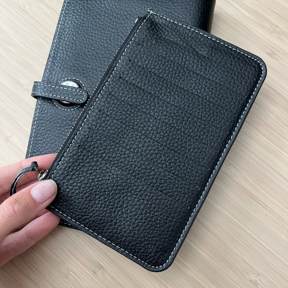 Vintage wallet + coin bag - Picture 9 of 12